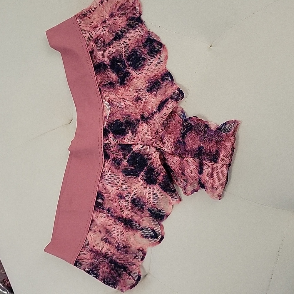 Pink Victoria’s Secret Lace Panty